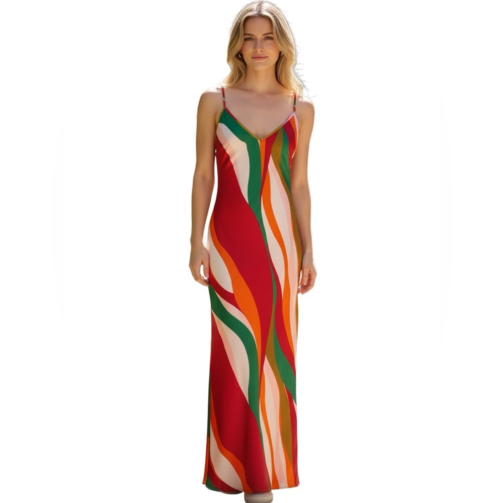 CUPSHE Maxi Slip Dress